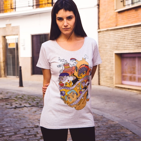 amamos lo que odia el patriarcado pnitas ilustracion camiseta feminista comprar regalo dibujo mujer 1