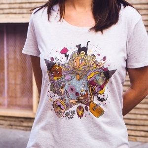 camiseta feminista colectivo witch