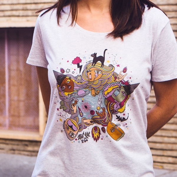 camiseta feminista colectivo witch