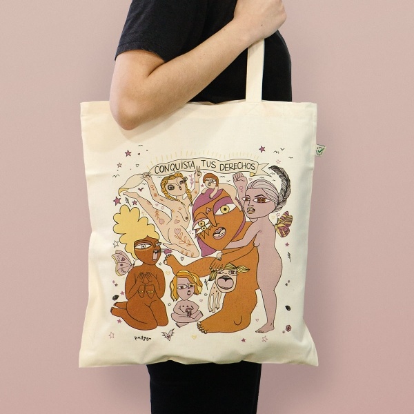 conquista tus derechos bolso feminista 1