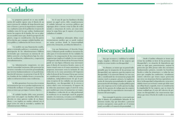 Cuidados discapacidad