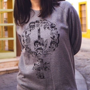 fuck gender roles feminismo sudadera ilustracion comprar regalo feminista 2