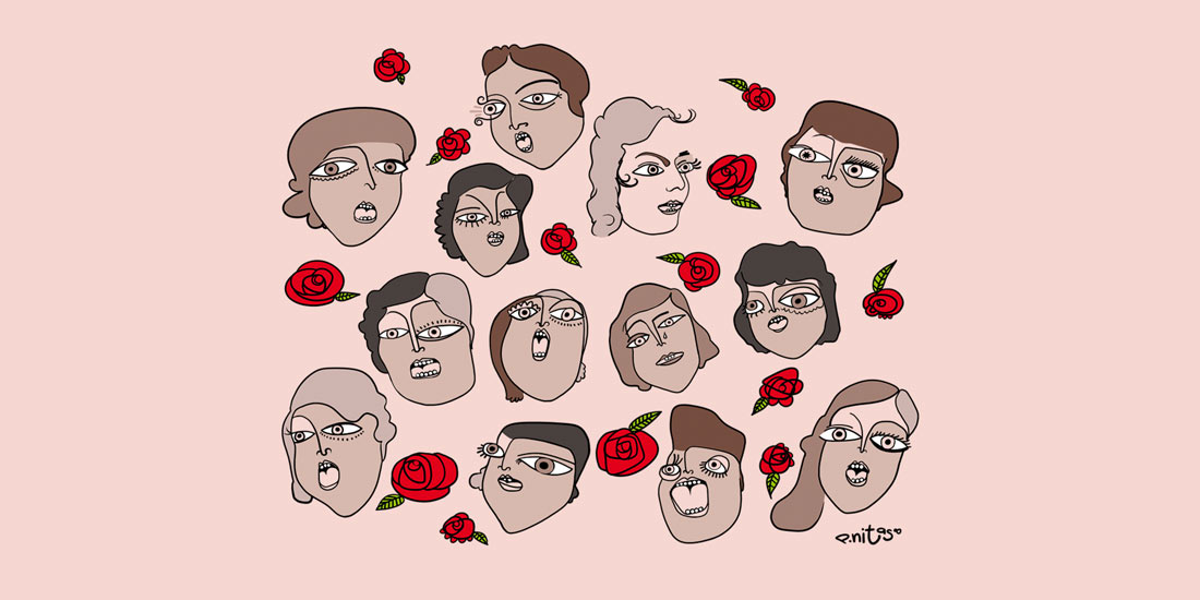 las-13-rosas-feminismo-ilustrado-pnitas