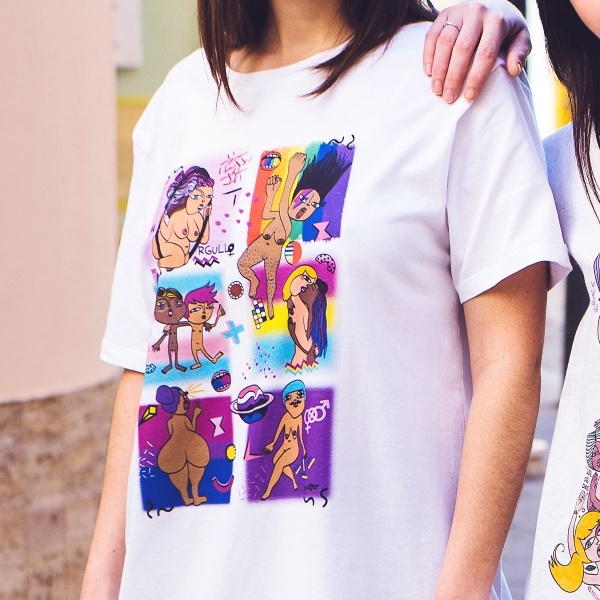 orgullo p-nitas camiseta feminista