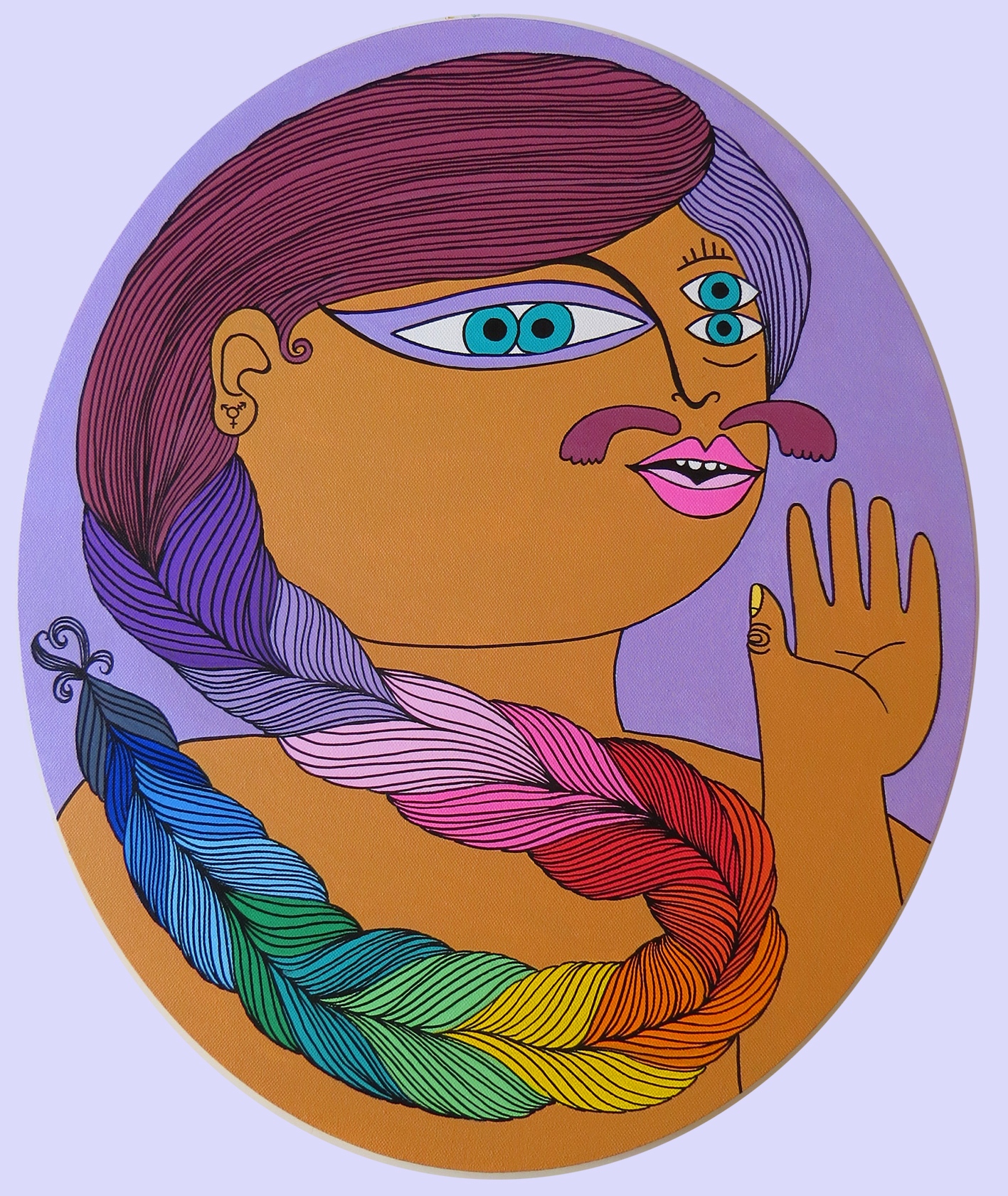 Ilustracion feminista queer pnitas