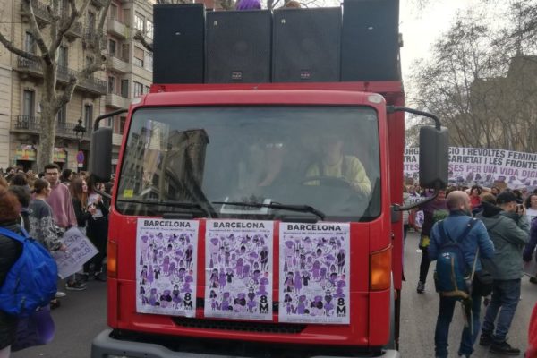 Manifestación 8M 2020 Barcelona