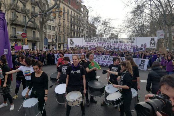 Manifestación 8M 2020 Barcelona