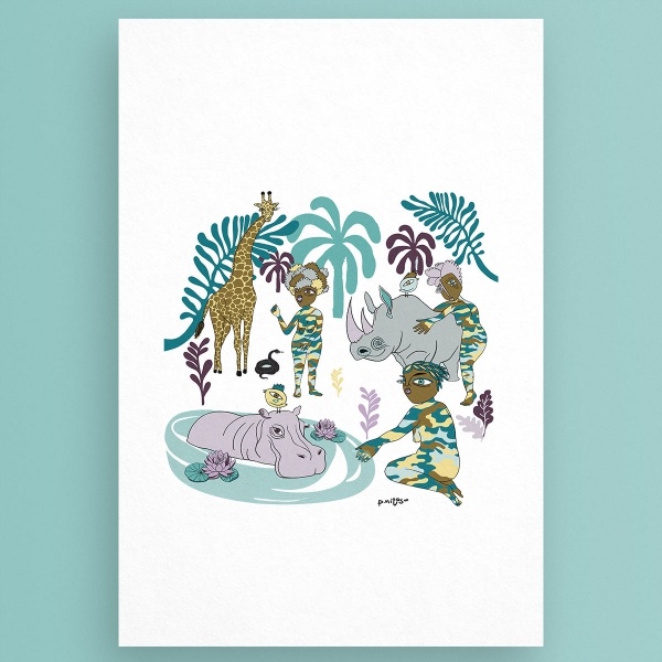 Black Mamba – Póster Feminista