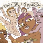 Conquista tus derechos – Póster Feminista