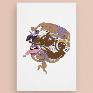 poster Gritos por la paz