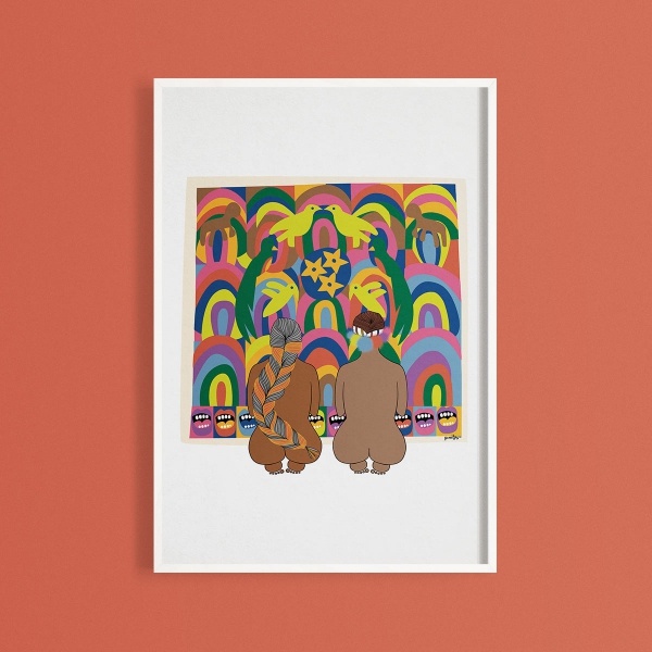 poster tejedoras mayas de guatemala